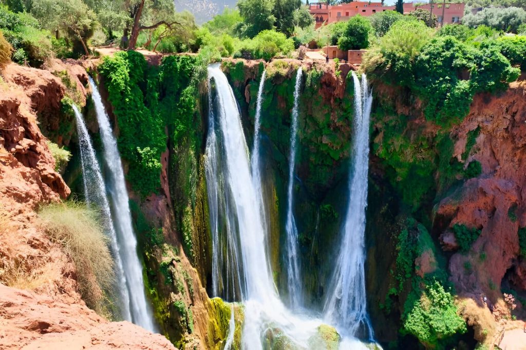 Excursion desde marrakech ouzoud - excursión a Ouzoud desde Marrakech - tour privado - tour Ouzoud todo incluido - transporte desde Marrakech